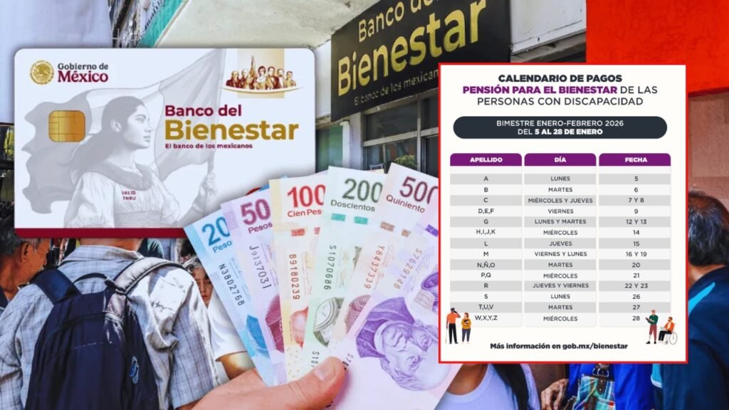 Calendario Pensión Bienestar 2026: Conoce Cuándo Cobran los Adultos Mayores