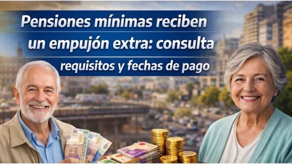 Pensiones mínimas reciben un empujón extra: consulta requisitos y fechas de pago